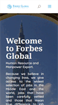Mobile Screenshot of forbesgbl.com